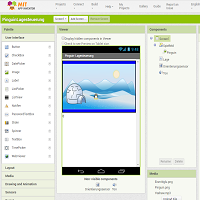 Screenshot des App Inventors
